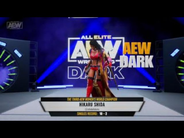 AEW DARK HIKARU SHIDA TO DR BRITT BAKER YOUR GOING TO PAID AT WRESTLING DREAM!!!!!!