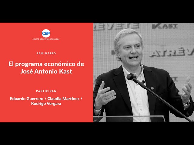 El programa económico de José Antonio Kast