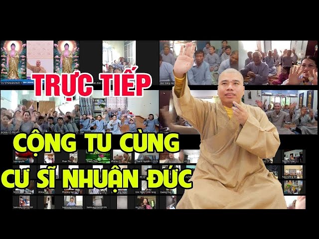 🎥🔴Trực Tiếp : THỜI KHOÁ NIỆM PHẬT, LỄ PHẬT (KHOÁ TỐI 18H30P-19H30P -CÙNG CƯ SĨ NHUẬN ĐỨC)