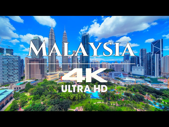 Malaysia 4K Ultra HD 60fps By Drone  Nature's Beauty & Cinematic Music