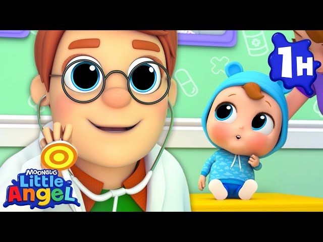 Don't Be Afraid At The Doctor |  Little Angel👼| Kids Songs & Nursery Rhymes | Be Brave!