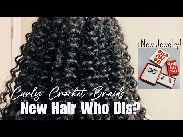 VLOG (Ep81): Curly Crochet Braids...New Hair Who Dis?! + New Ana Luisa Jewelry! | Shenita Moore