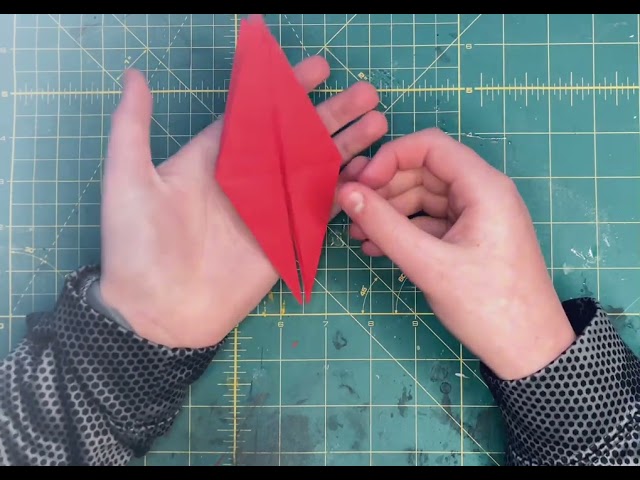 Easy Origami crane