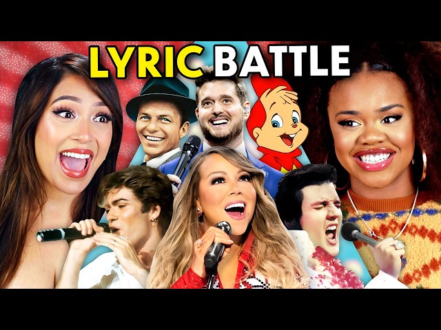 Guess The Iconic Holiday Song From The Lyrics! | Lyric Battle