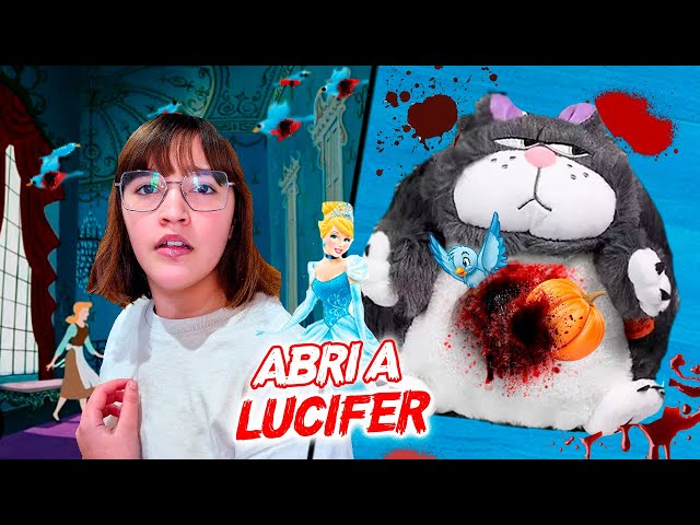 ABRI a LUCIFER de CENICIENTA y algo me ATACO 🐈‍⬛ | Isa Bunny 🐰💙