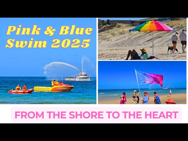 Making Waves for a Cause: Pink & Blue Swim West Beach | Adelaide