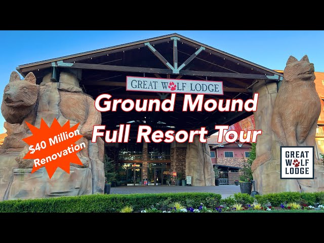 Great Wolf Lodge Water Park Resort Full Tour Newly Renovated Ground Mound, WA Seattle 2024