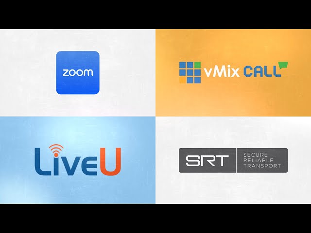 Tools for Bringing in Remote Guests (Zoom, VMIX Call, LiveU, & SRT)