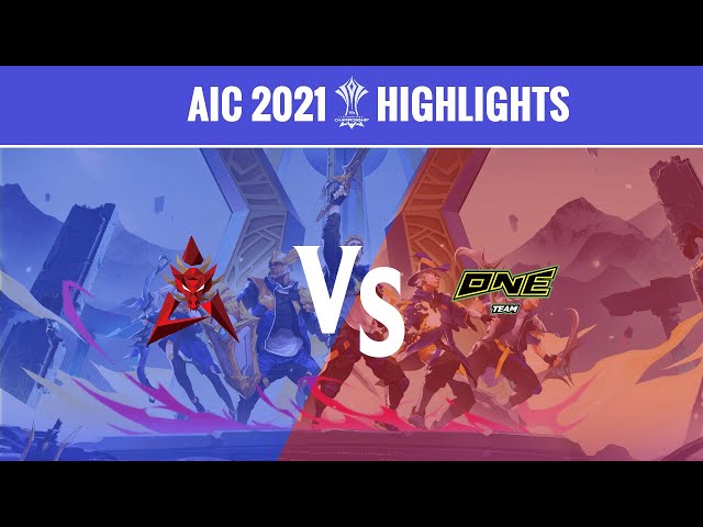 Highlights: Hong Kong Attitude vs ONE Team Esports | AIC 2021 Group Stage Day 6