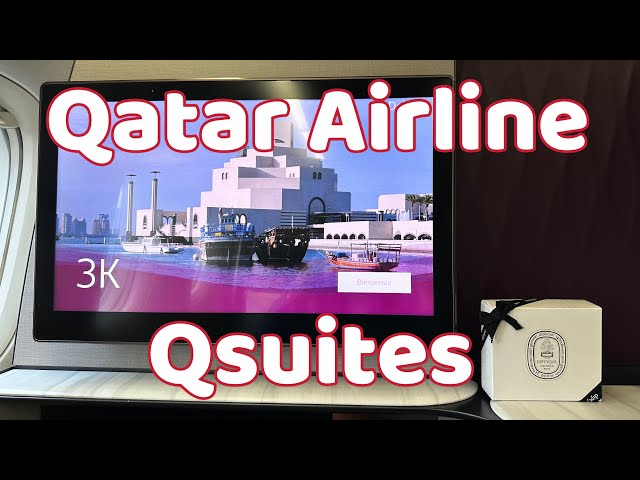 QATAR Airline | QSuites | Business Class | JFK to Maldives | 卡塔尔航空 商务舱 纽约到马尔代夫