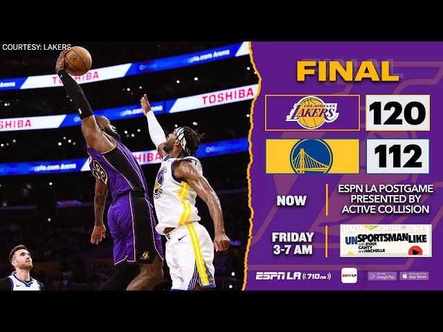 Lakers Postgame Show: Live w/ Beto Duran | LA Takes Care of The Bay | LeBron Remains Unstoppable |