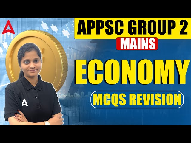 APPSC Group 2 Mains Economy | Most Important MCQs l APPSC Group 2 Mains Revision | by Kasthuri Mam