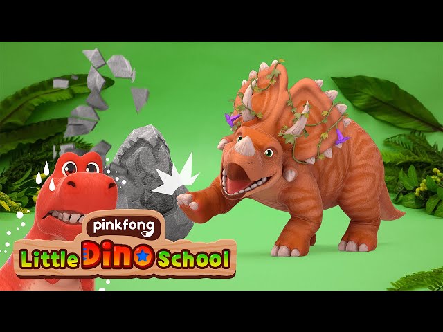 Introducing Triceratops, Trevor! ✨ | Dinosaur Cartoon 🎥 | Pinkfong Dinosaurs for Kids