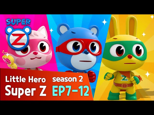 [Super Z 2] Little Hero Super Z 2 l episode 7-12 l 60min Play