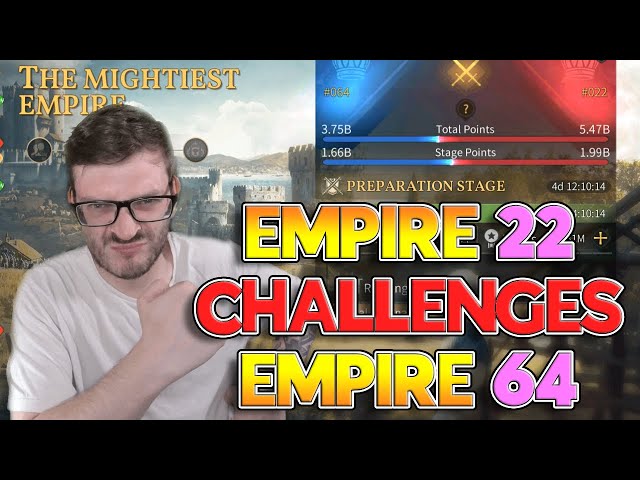 E64 vs E22 Mightiest Empire POWER RANKINGS! | Age of Empires Mobile