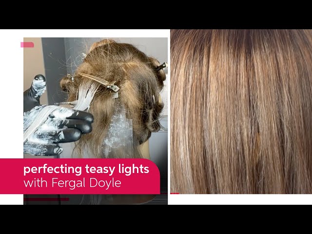 Teasy Lights Tutorial with Fergal Doyle | Wella Professionals