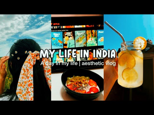 Living alone in india || Life of indian girl || Aesthetic vlog 🍃☁️