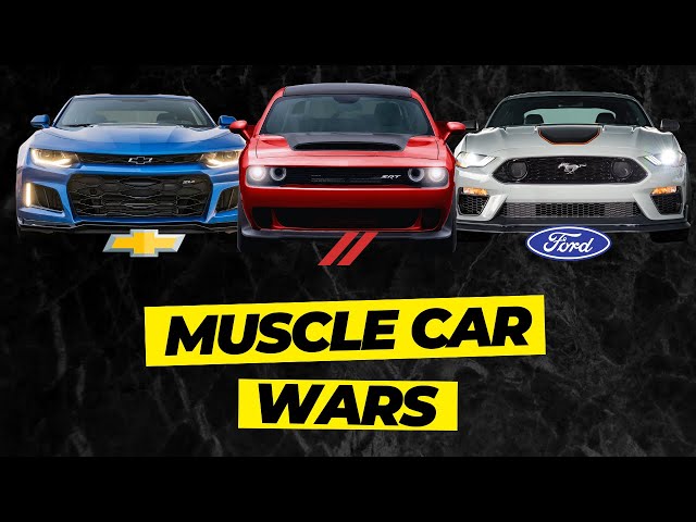 2023 Muscle Car Comparison – Who’s Winning? Dodge vs. Chevy vs. Ford Performance & Sales