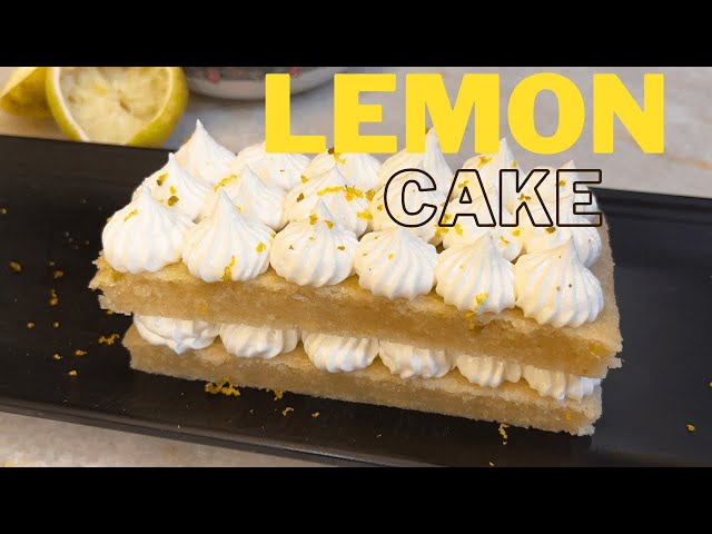 How to Make the Perfect Lemon Cake in Minutes