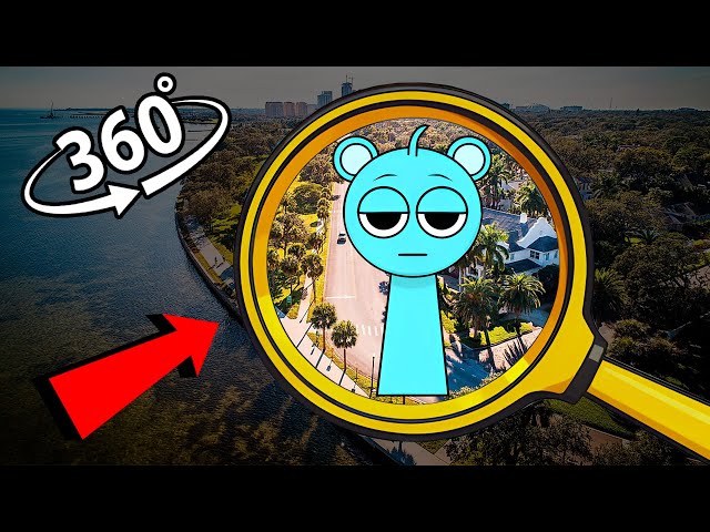 INCREDIBOX SPRUNKI | Find - Sky Blue | 360º VR Finding Challenge