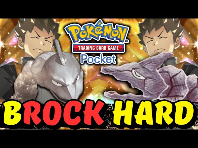 THIS DECK ROCKS HARD! Brock, Onix & ??? | Pokemon TCG Pocket