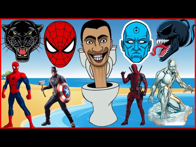 TEBAK GAMBAR TOP SUPERHERO | PART - 4 | AVENGERS, SPIDER MAN, HULK,SUPER MAN, CAPTAIN AMERICA