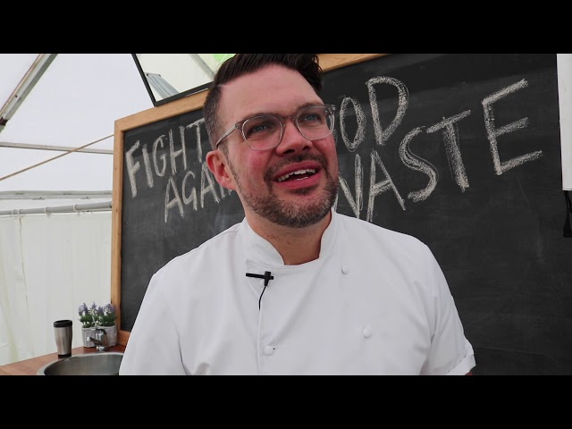 Fight Against Food Waste event on Chichester Cathedral Green