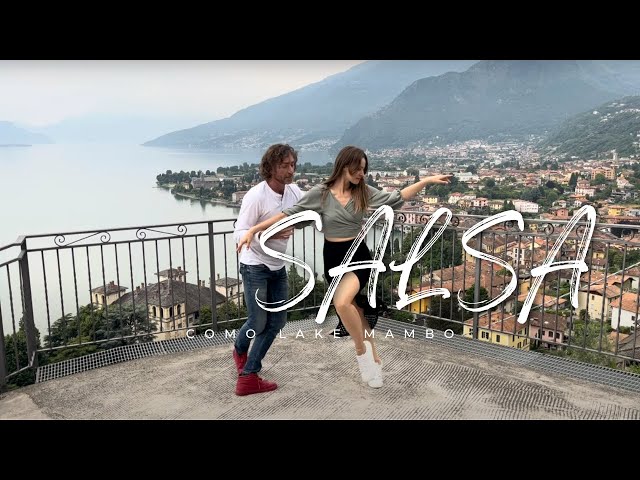 🏔️ SALSA WITH AMAZING VIEW | COMO SCENIC ROUTE VIEWPOINT in 🇮🇹 ✨ Fabricando Fantasías - Tito Nieves