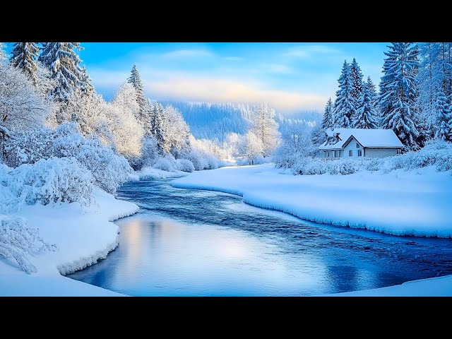 Gentle Melodies Blend With The Breath of Winter ❄️beautiful Relaxing Music ❄️peaceful Soothing