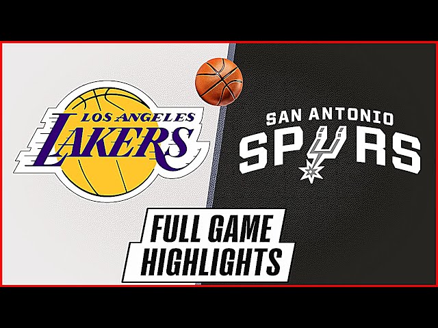 LAKERS VS SPURS | January 11, 2025 | NBA Full Game Highlights | spurs vs la lakers  | NBA 2K25