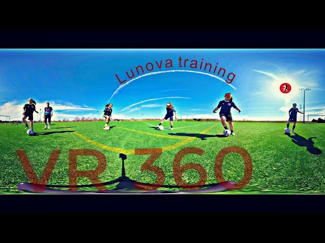 VR 360 Soccer footwork 📹⚽