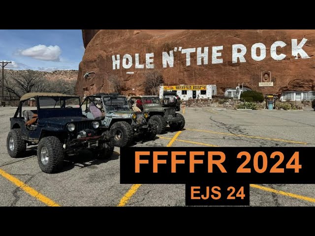 Flat Fender Friday Fun Run 2024/ Hole In The Rock Trail/ FFFFR 2024/ Moab EJS 2024