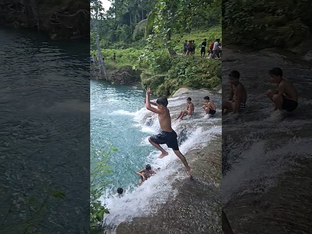 Waterfalls are More Fun in the Philippines 🇵🇭 #bohol