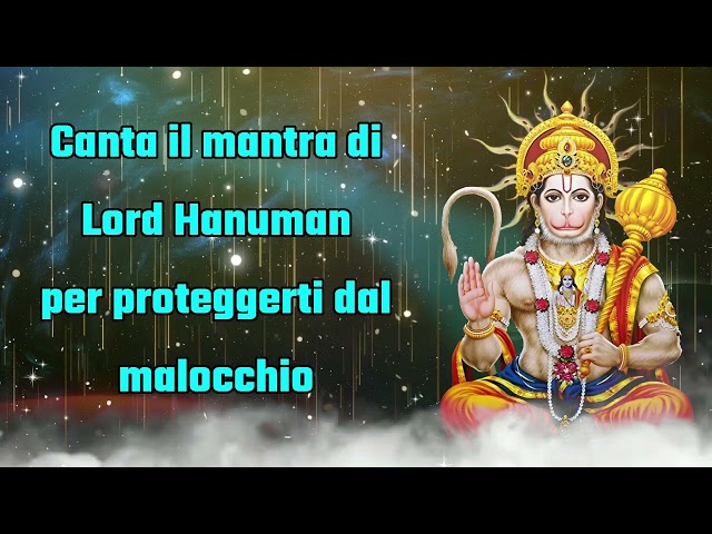 Canta il Mantra Lord Hanuman per proteggerti dal malocchio