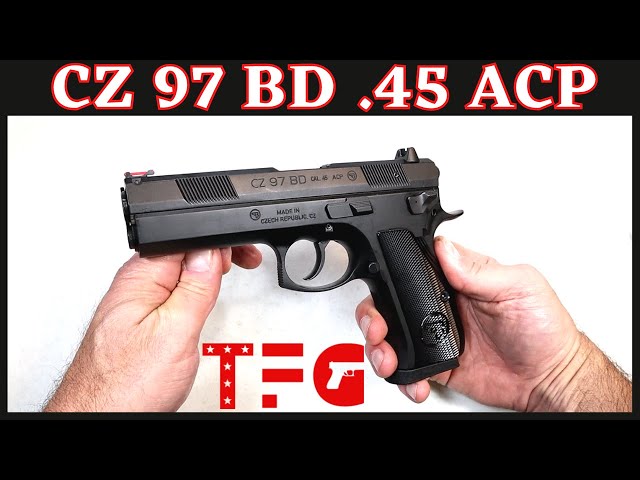 CZ 97 BD .45 ACP Review - TheFirearmGuy