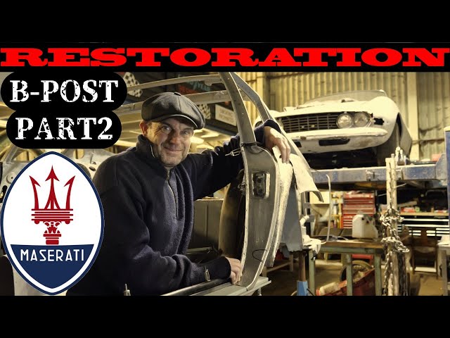 Maserati Mistral  B post fabrication part-2.