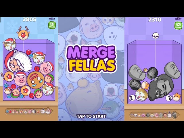 FIRST TIME DAPET OM BREWOK MERGE FELLAS LIVE GAME PLAY Part 8 #mergefellas #gameplay #livestream