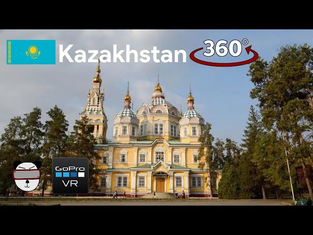 🥽 VR Tour | Zenkov Cathedral | Almaty, Kazakhstan 🇰🇿【GoPro VR Travel | 360 Video】