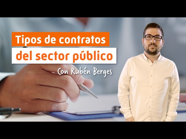 Tipos de Contratos del Sector Público