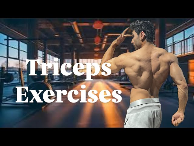 The TRICEPS Exercises You NEED To Grow Your Arms