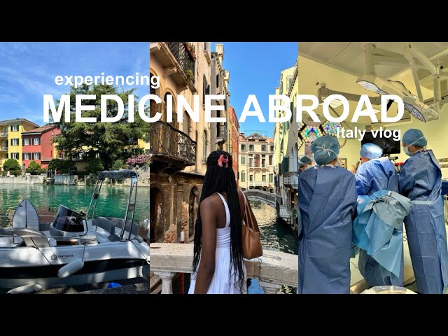 I shadowed doctors in Italy as an English-speaking med student (VLOG)