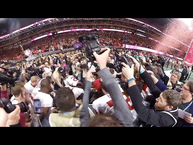 2018 College Football Playoff National Championship in 360