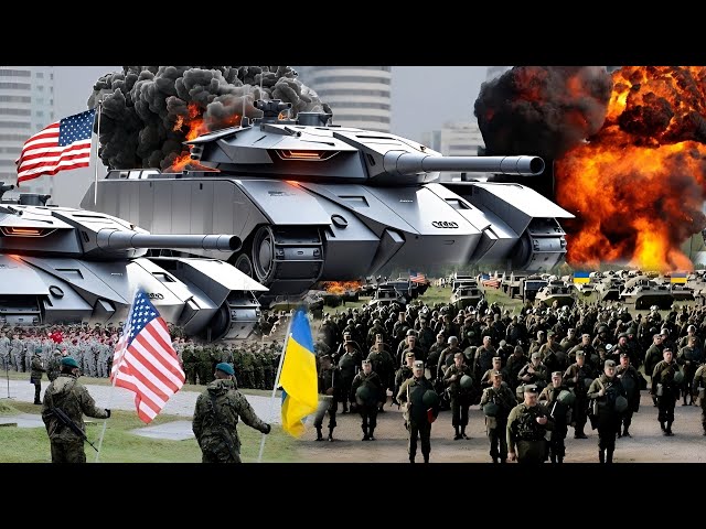 PUTIN IN TROUBLE: Giant US Tank Destroys Key Russian Defenses