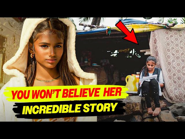 This Is How An Indian 16-Year-Old Girl Lives In A Slum Became A Famous Supermodel. Maleesha Kharwa