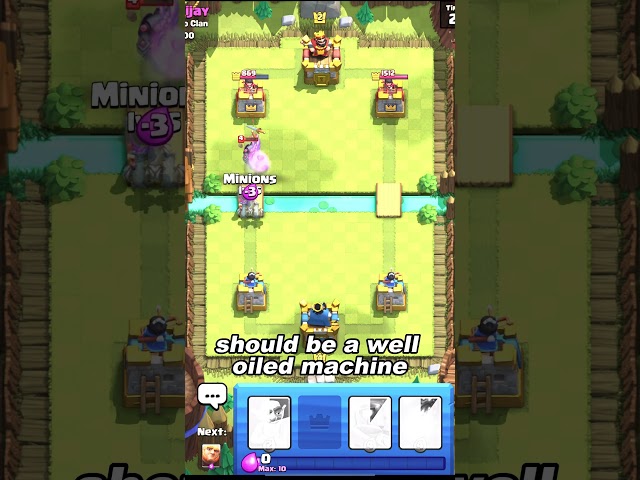 Clash Royale's Three-Crown Rush | GameMasterl #shorts #short