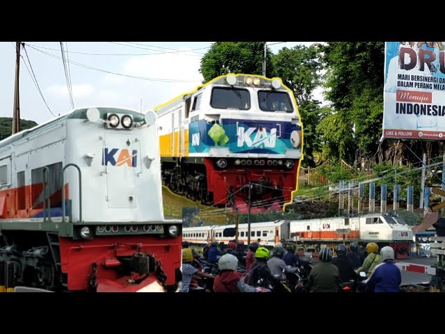 kompilasi video kereta api indonesia ( jawa timur )