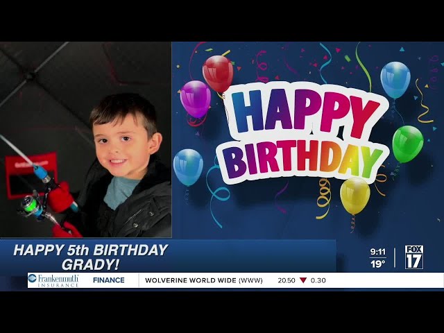 Birthday Shoutouts: Dawson, Kash, Harrison, Grady, Braxton, Aniyah (Feb 12)