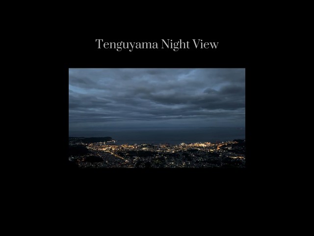 Tenguyama Night View: A Starry Otaru Escape