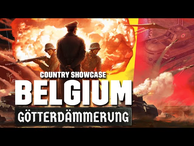 Everything coming to BELGIUM in Hearts of Iron IV: Götterdämmerung