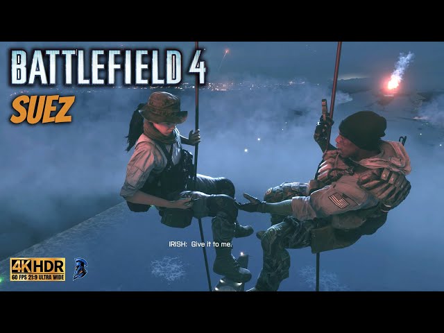 BATTLEFIELD 4 2024 | Suez | 4K 60FPS Ultra Realistic Graphics Gameplay | Part 7